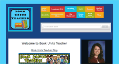 Desktop Screenshot of bookunitsteacher.com